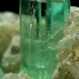 Beryl (variety emerald), Calcite
xl=10mm
(Autor: Fiebre Verde)