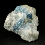 Euclase, Calcite, Pyrite
44x26x34mm, up to 7mm
(Autor: Fiebre Verde)