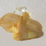 Apophyllite (Group) on Stilbite
3.6 x 2.3 cm
(Autor: steven calamuci)