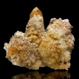 Calcite on quartz
mm.80x65x50
(Autor: Diego Pucci)