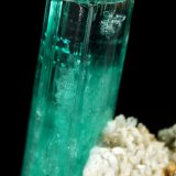 Beryl (variety emerald), Albite (variety cleavelandite), Pyrite
crystal=45mm
(Autor: Fiebre Verde)