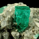 Beryl (variety emerald), Calcite, Pyrite
xl=14mm
(Autor: Fiebre Verde)
