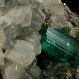 Beryl (variety emerald), Calcite, Pyrite
40x42x42mm, xl=18mm
(Autor: Fiebre Verde)