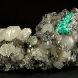 Beryl (variety emerald), Calcite, Fluorite
170x120x95mm, aggregate=50x22mm
(Autor: Fiebre Verde)