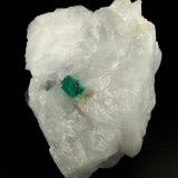 Beryl (variety emerald), Calcite
72x37x48, xl=5mm
(Autor: Fiebre Verde)