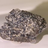 Quartz, Pyrite, Calcite
62mm x 43mm x 26mm
(Autor: Firmo Espinar)