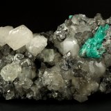 Beryl (variety emerald), Calcite, Fluorite
170x120x95mm, aggregate=50x22mm
(Autor: Fiebre Verde)