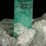 Beryl (variety emerald), Calcite
45x32x28mm, xl=18x7mm
(Autor: Fiebre Verde)