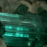 Beryl (variety emerald), Calcite, Pyrite
40x42x42mm, xl=18mm
(Autor: Fiebre Verde)
