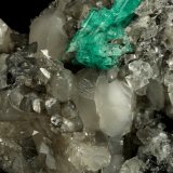 Beryl (variety emerald), Calcite, Fluorite
170x120x95mm, aggregate=50x22mm
(Autor: Fiebre Verde)
