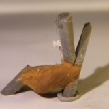 Quartz (variety prase), Microcline
35mm x 46mm x 52mm
(Autor: Firmo Espinar)