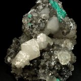 Beryl (variety emerald), Calcite, Fluorite
170x120x95mm, aggregate=50x22mm
(Autor: Fiebre Verde)