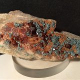 Grossular (variety hessonite), Clinochlore
100 x 47 mm
(Autor: Sante Celiberti)
