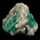 Beryl (variety emerald), Calcite
7cm across
(Autor: Fiebre Verde)
