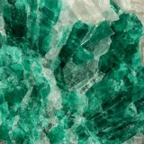 Beryl (variety emerald), Calcite
7cm across
(Autor: Fiebre Verde)