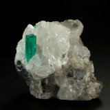 Beryl (variety emerald), Calcite
35x38x37mm, main xl=12x4mm
(Autor: Fiebre Verde)