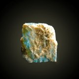 Beryl (variety aquamarine) and Quartz
42 mm x 45 mm x 24 mm
(Autor: Firmo Espinar)
