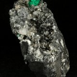 Beryl (variety emerald), Calcite
83x27x62mm, xl=9mm
(Autor: Fiebre Verde)