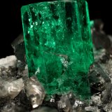 Beryl (variety emerald), Calcite
83x27x62mm, xl=9mm
(Autor: Fiebre Verde)