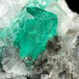 Beryl (variety emerald), Calcite
43x63x56mm, xl=10x6mm
(Autor: Fiebre Verde)
