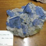 Fluorite, Quartz
Approximately 15 cm across
(Autor: Jesse Fisher)