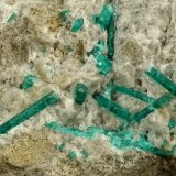 Beryl (variety emerald), Calcite, Pyrite
140x110x43mm
(Autor: Fiebre Verde)