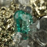 Beryl (variety emerald), Dolomite, Pyrite
68x66x35mm, xls up to 10mm
(Autor: Fiebre Verde)
