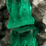 Beryl (variety emerald), Calcite
60x55x80mm, xl=6+8mm
(Autor: Fiebre Verde)