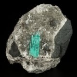 Beryl (variety emerald), Calcite, Dolomite, Pyrite
32x41x31mm, xl=15mm
(Autor: Fiebre Verde)