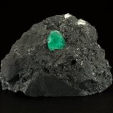 Beryl (variety emerald), Pyrite
70x48x23mm, xl=12x11mm
(Autor: Fiebre Verde)