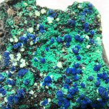 Azurite, Malachite, Chrysocolla
FOV 10 cm
(Autor: Tobi)