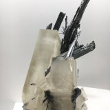 Stibnite on Baryte
12 x 7 X 4 cm
(Autor: Jean Suffert)
