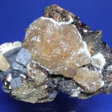 Calcite, Galena, Sphalerite
9 x 11.3 cm
(Autor: Don Lum)