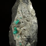 Beryl (variety emerald), Calcite, Pyrite, Muscovite
126x68x42, xls up to 10mm
(Autor: Fiebre Verde)
