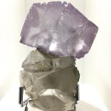 Fluorite on Quartz
4.5 cm edges for the fluorite
(Autor: Jean Suffert)
