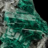 Beryl (variety emerald), Calcite
55x53x29mm, aggregate=21x27mm
(Autor: Fiebre Verde)