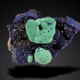 Malachite and Azurite
46 mm x 35 mm x 25 mm
(Autor: Firmo Espinar)