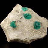 Beryl (variety emerald), Calcite, Dolomite, Pyrite
100x80x50mm, largest aggregate=17x13mm
(Autor: Fiebre Verde)