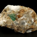 Beryl (variety emerald), Calcite
46x25x30mm, xl=7x7mm
(Autor: Fiebre Verde)