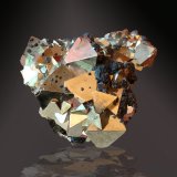 Pyrite and Sphalerite
77 mm x 55 mm x 37 mm
(Autor: Firmo Espinar)