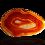 Quartz (variety agate)
68 mm x 43 mm x 2 mm
(Autor: Firmo Espinar)