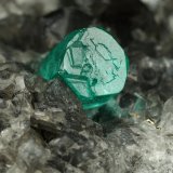Beryl (variety emerald), Calcite, Dolomite, Pyrite
84x43x54mm, xl=7mm
(Autor: Fiebre Verde)