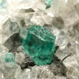 Beryl (variety emerald), Calcite, Dolomite, Pyrite
69x57x38mm, xls up to 10mm
(Autor: Fiebre Verde)