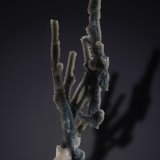Stilbite-Ca and Quartz (variety chalcedony)
34 mm x 104 mm x 30 mm
(Autor: Firmo Espinar)