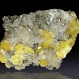 Sulphur and Celestine
65 mm x 52 mm x 55 mm
(Autor: Firmo Espinar)