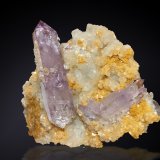 Quartz (variety amethyst)
Largest crystal: 23 mm
(Autor: Firmo Espinar)