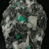 Beryl (variety emerald), Calcite
95x75x75mm - main emerald xl=15mm
(Autor: Fiebre Verde)