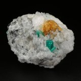 Beryl (variety emerald), Calcite
49x36x45mm, xl=8mm
(Autor: Fiebre Verde)