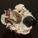 Sphalerite, Chalcopyrite, Tetrahedrite, Quartz
7.0 x 6.6 cm
(Autor: Don Lum)