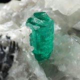 Beryl (variety emerald), Calcite
46x36x37mm, xl=7mm
(Autor: Fiebre Verde)